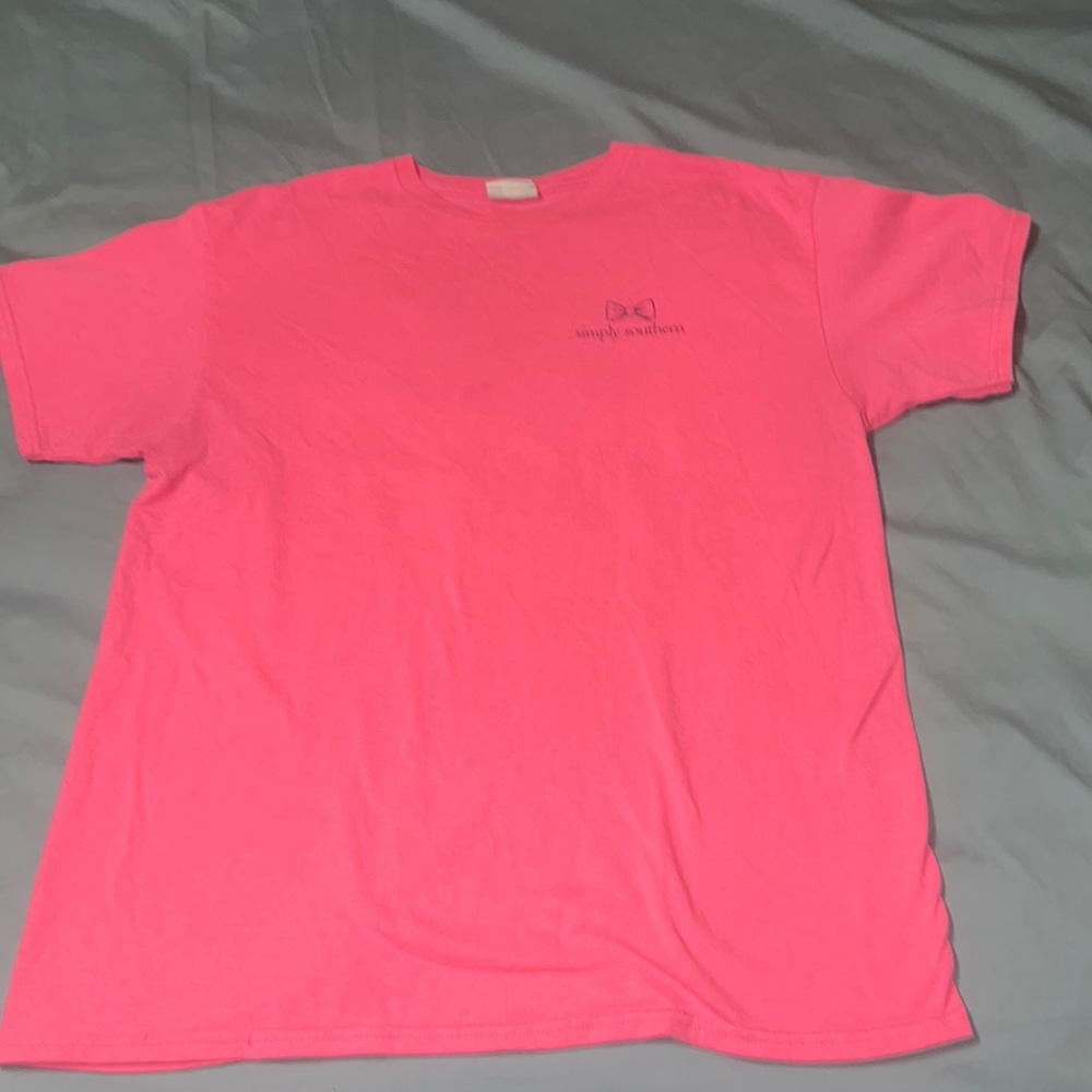 Bright Pink Simply Southern T-shirt